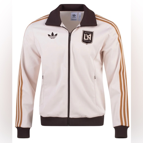 Adidas Los Angeles FC Beckenbauer Sport Jacket Soccer Futbol